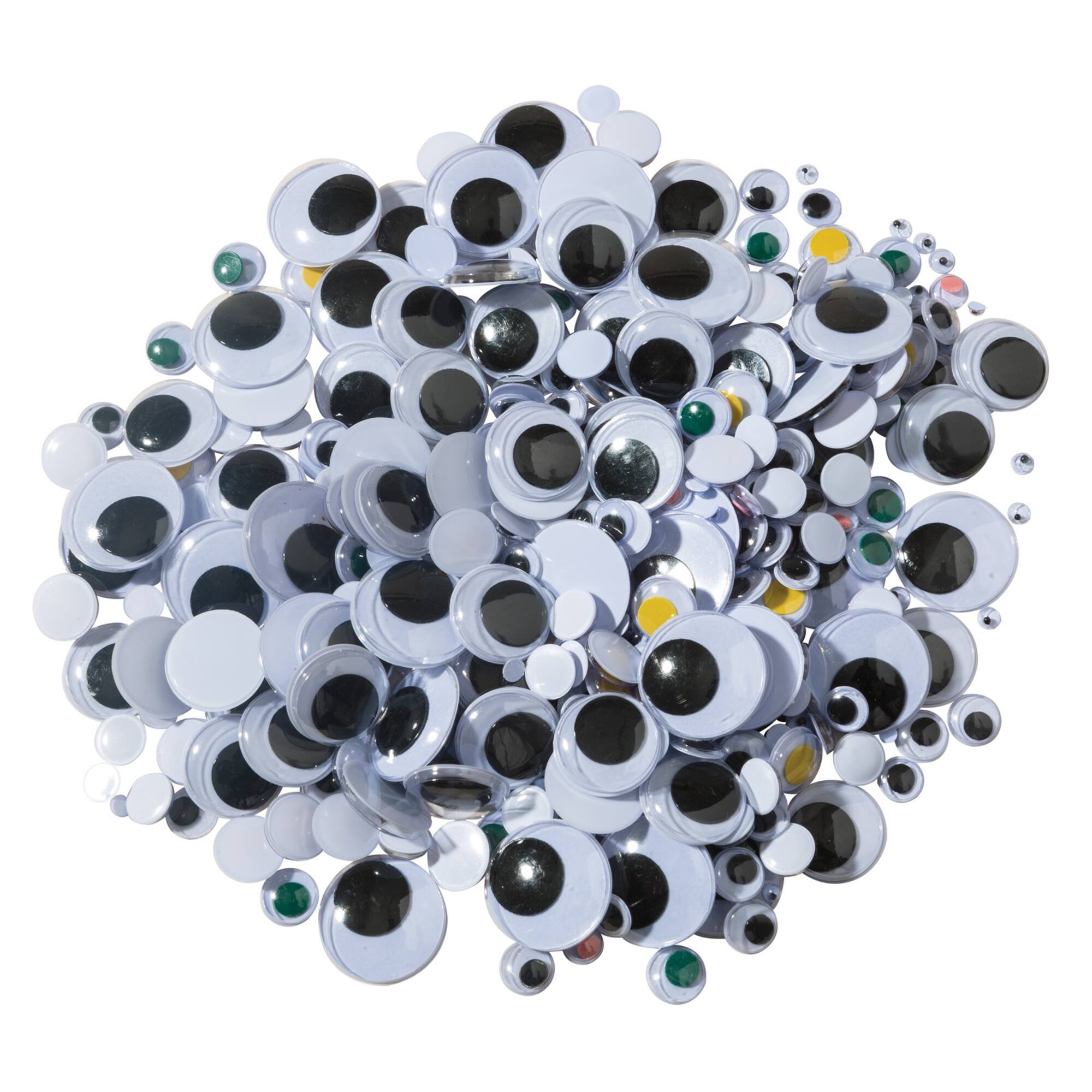 Creativity Street® Assorted Size Wiggle Eyes Classroom Pack, 500ct.